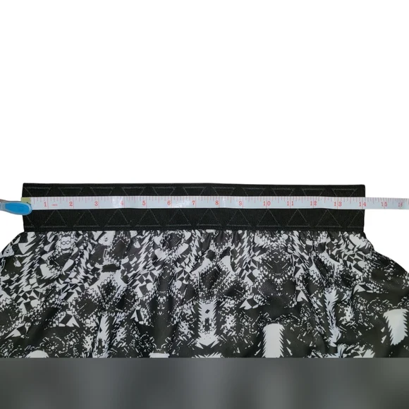 LuLaRoe | Black and White Geometric Midi Skirt Small - Picture 5 of 8